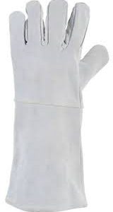 Guante Soldador Blanco Bull Dog (Par)