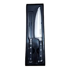 Set De Cuchillos Para Asado De Acero Inoxidable Black Bull