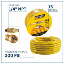 Manguera PVC Para Compresor  15mts. 300 PSI, UYUSTOOLS