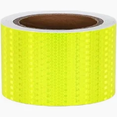 Cinta Reflectante De Seguridad Amarilla 5cm x 5mts.
