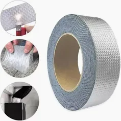 Cinta Tapagoteras de Butilo con filtro UV, 5cm x 5mts. IRM