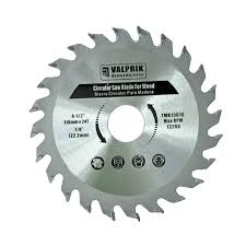 Disco Sierra Saw Para Madera 4 1/2" Valprik