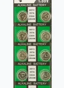 Pila Botón Alcalina (Unidad) LR44W 1.55V